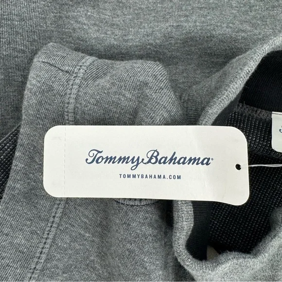 TOMMY BAHAMA Flip Coast Men's Full Zip Vest SIZE M GrayReversible Casual $110